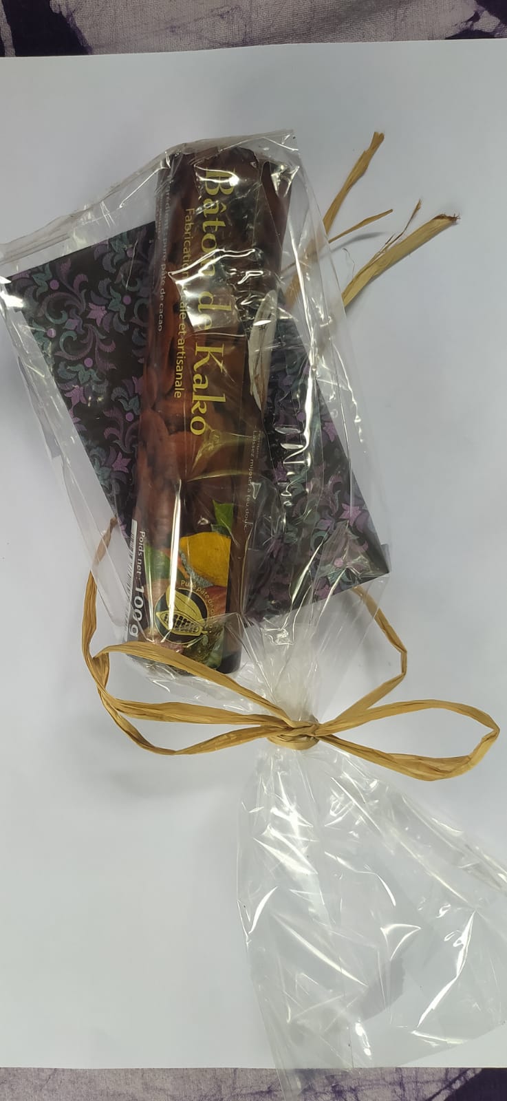 Mon Jardin Tropical- Coffret chocolat cacao gourmand - 5 Graines de cacaoyer à semer de Guadeloupe et un bâton de Kako 100g /Pure pâte chocolat-Arbre à chocolat